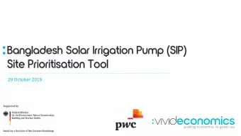 29 October 2019  1  1. Background  Background  2. Key findings  2  Key findings  3. Tool structure