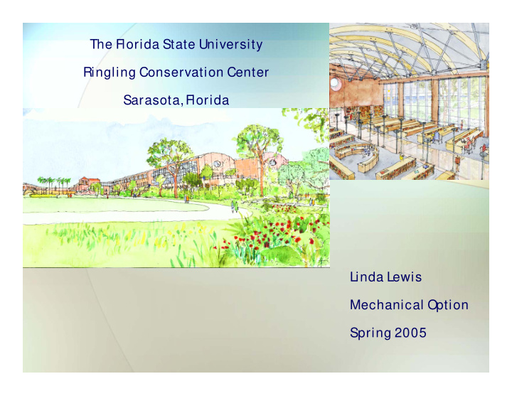 the florida state university ringling conservation center