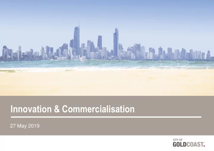 innovation commercialisation