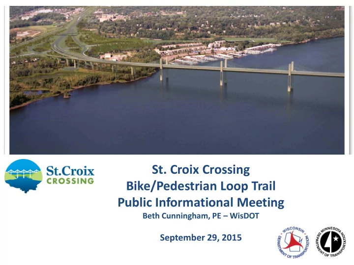 preferred alternative package new river crossing location