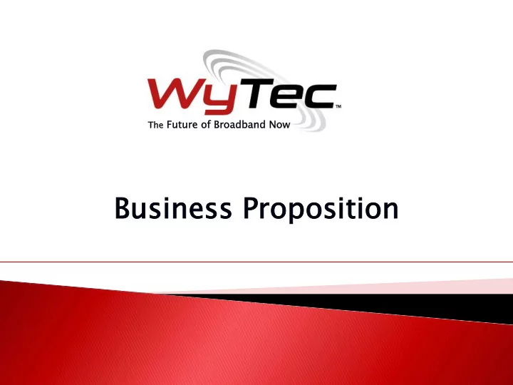 business propositi tion