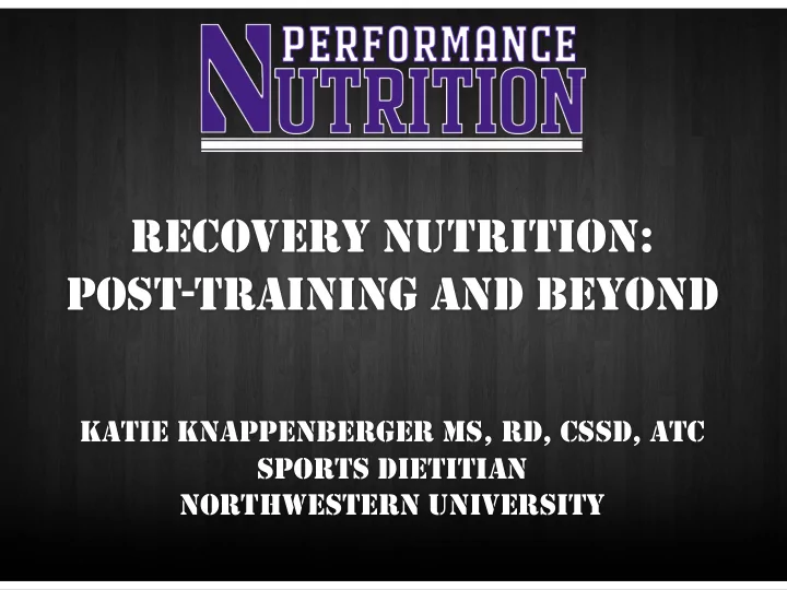 katie knappenberger ms rd cssd atc sports dietitian