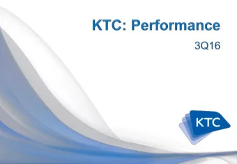 Consumer Finance Industry &amp;  KTC Portfolio Performances  Credit Card Marketing Program