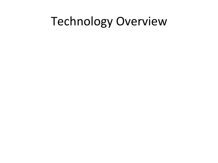 technology overview atoms and valence electrons conduc on