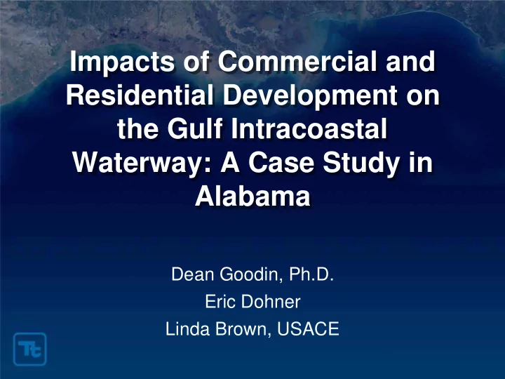impacts of commercial and residential development on the
