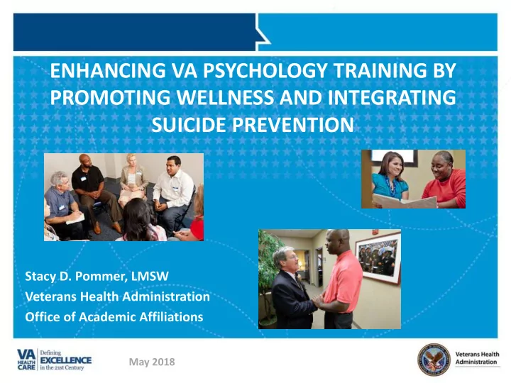 enhancing va psychology training by