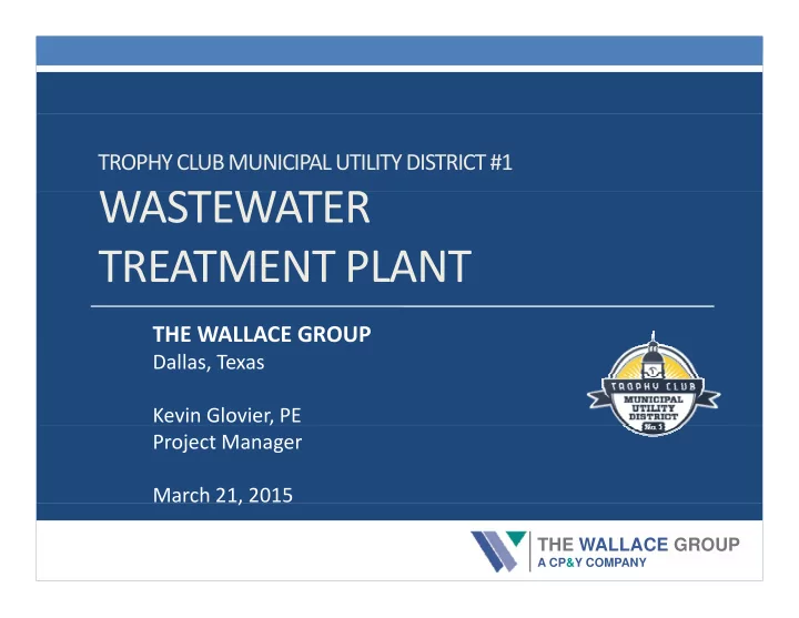 wastewater wastewater treatment plant treatment plant