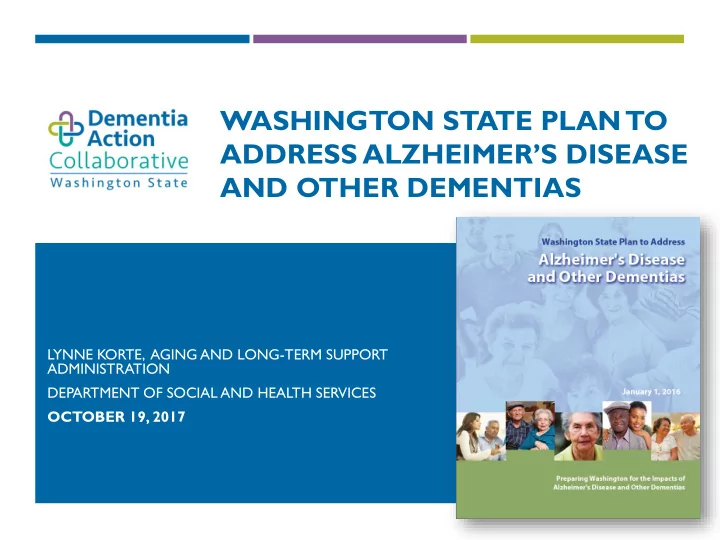 and other dementias