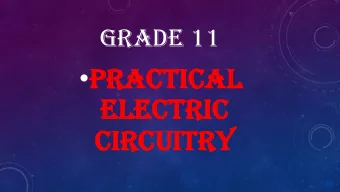 USES OF ELECTRICITY  The main uses of electricity are in: q Electric heating q Electric lighting