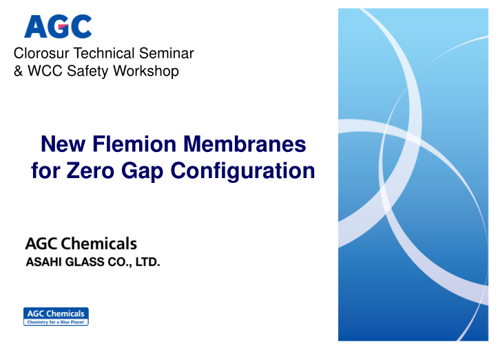 new flemion membranes for zero gap configuration contents