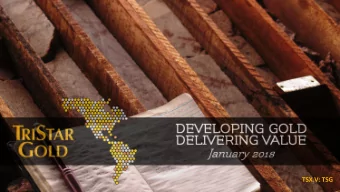 TSX.V: TSG  1  DIS  ISCLAIMER  Neither the TSX Venture Exchange nor its Regulation Services