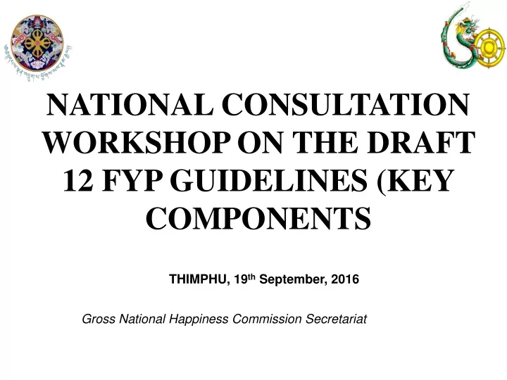national consultation