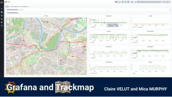 Grafana and Trackmap  Claire VELUT and Mica MURPHY  Project roadmap  until midterm  Week 0  Week 2