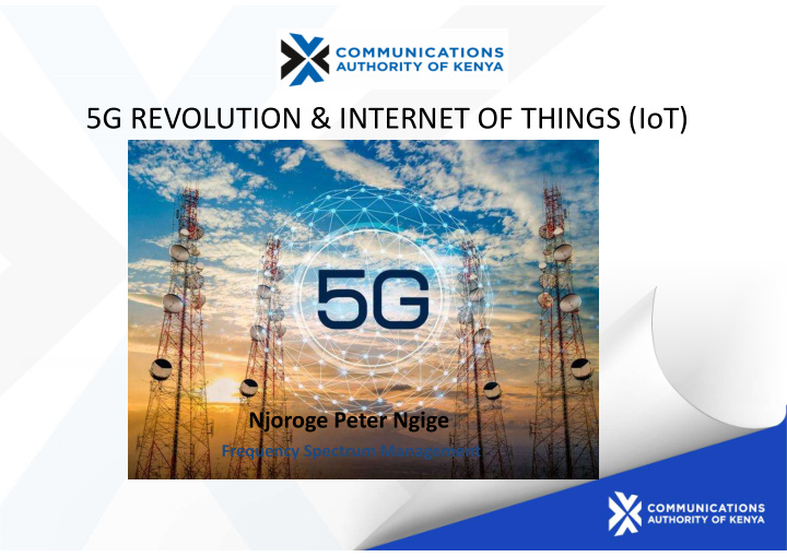 5g revolution internet of things iot