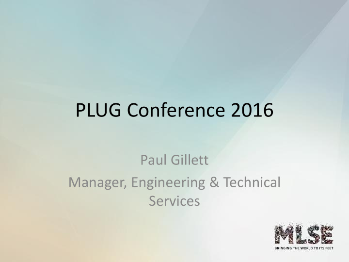 plug conference 2016