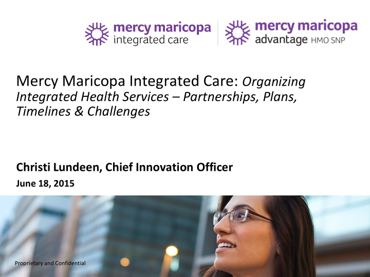 mercy maricopa integrated care sponsorship