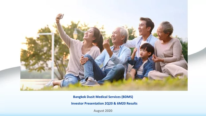 bangkok dusit medical services bdms investor presentation