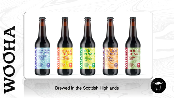 brewed in the scottish highlands welcome to the world of
