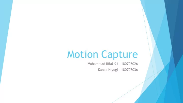 motion capture