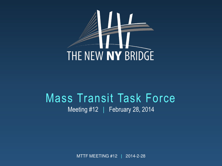 mass transit task force