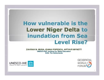 ZAHRAH N. MUSA, IOANA POPESCU, ARTHUR MYNETT  ZAHRAH N. MUSA, IOANA POPESCU, ARTHUR MYNETT  UNESCO