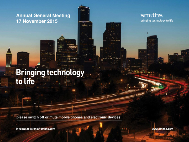 annual general meeting 17 november 2015