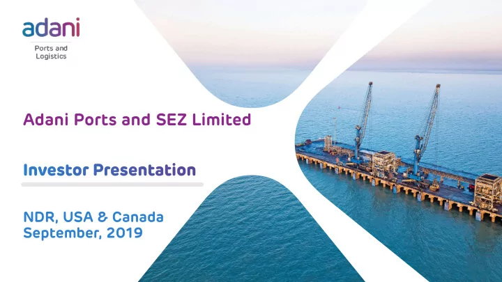 adani ports and sez limited