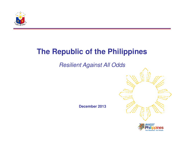 the republic of the philippines