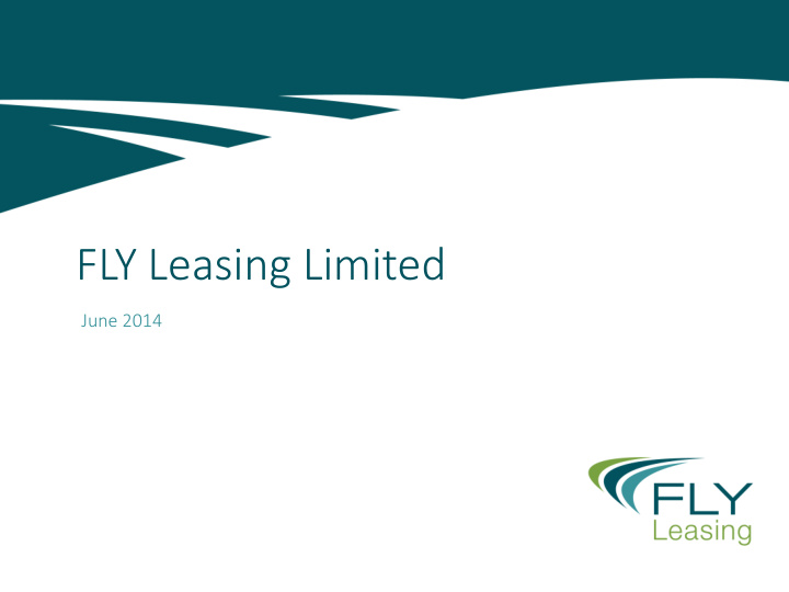 fly leasing limited