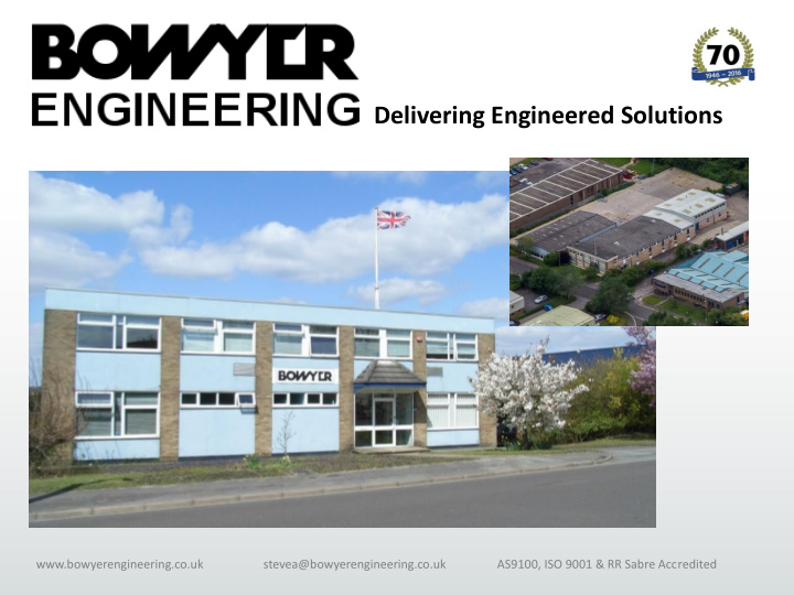 delivering engineered solutions