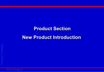 Product Section  Product Section  New Product Introduction  New Product Introduction  Product
