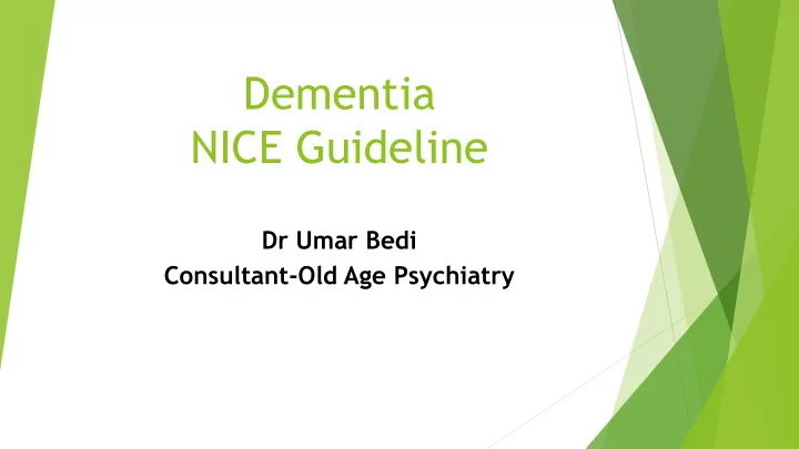 dementia