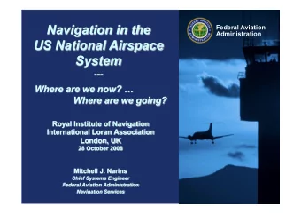 Federal Aviation  Administration  Overview  Wide Area Augmentation System (WAAS) Status
