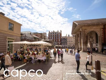 Capital &amp; Counties Properties PLC  Annual Results 2015  24 February 2016