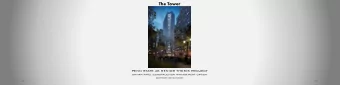 The Tower  PENN STATE AE SENIOR THESIS PROJECT  SHIVAM PATEL|CONSTRUCTION MANAGEMENT OPTION