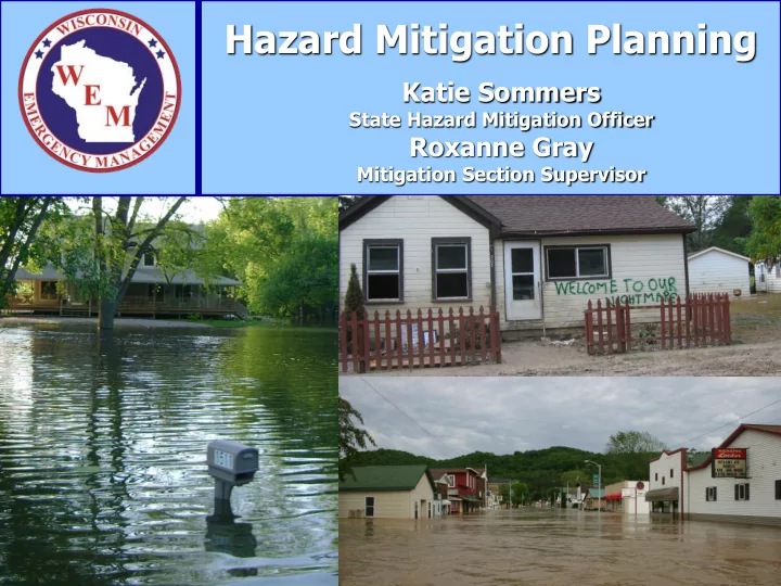 hazard mitigation planning