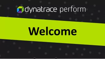 Welcome  Perform London 2018  Accelerate Digital Innovation  Greg Adams Regional Director UKI