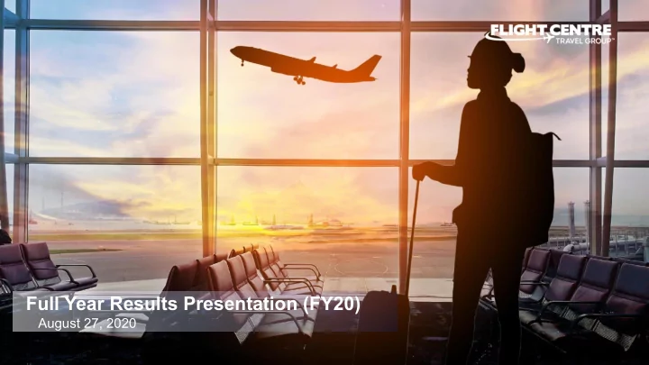 full year results presentation fy20