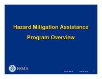hazard mitigation assistance hazard mitigation assistance