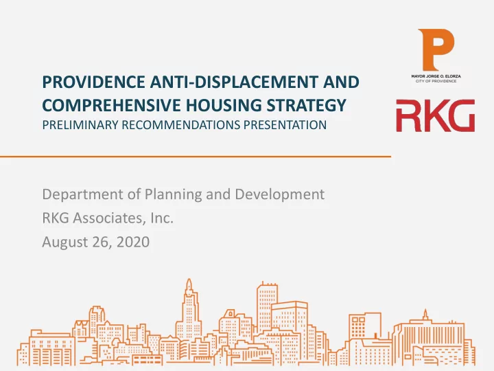 providence anti displacement and