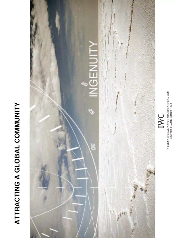 attracting a global community a permanent magnet