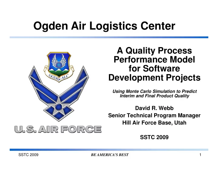 ogden air logistics center