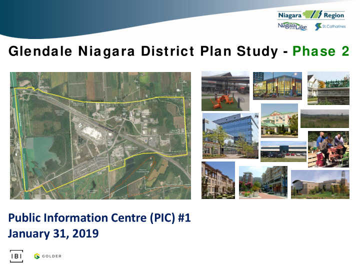 glendale niagara district plan study phase 2