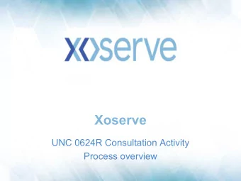 Xoserve  UNC 0624R Consultation Activity  Process overview  RAASP  0624r Consultation Phase  1)