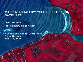 Title  Ron Abileah abileah@j O m egaK.com  ASPRS 2 0 0 6  Annual Conference  Ron Abileah  Reno,