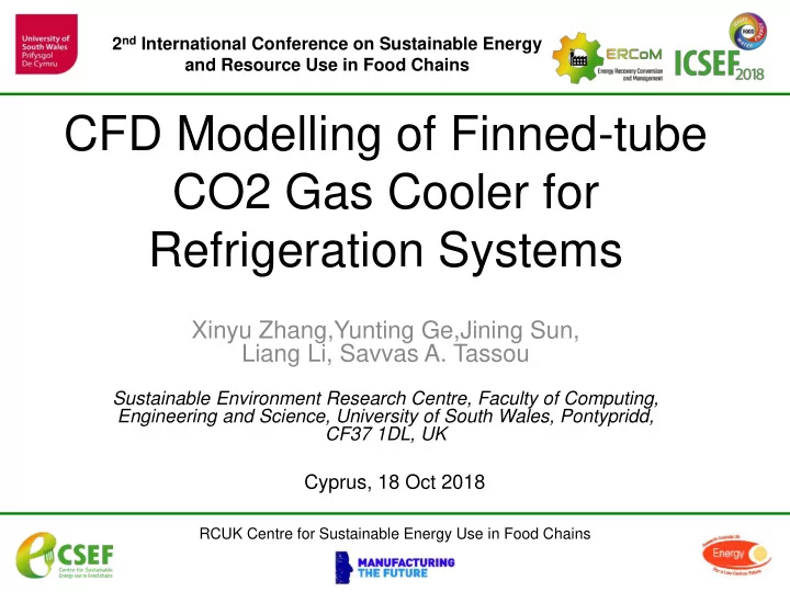 co2 gas cooler for