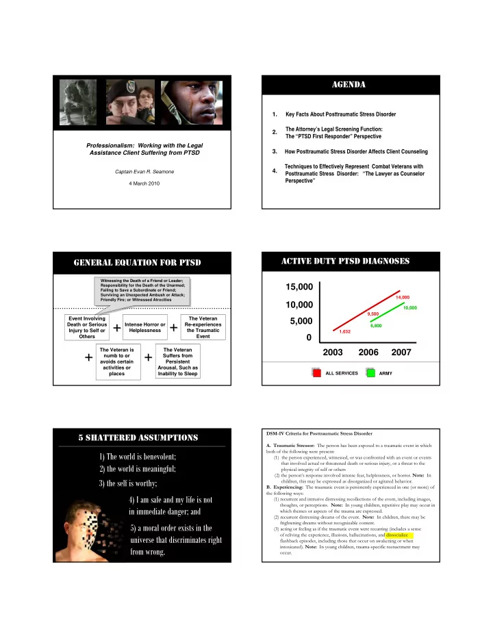 death or serious intense horror or re experiences 6 800 6