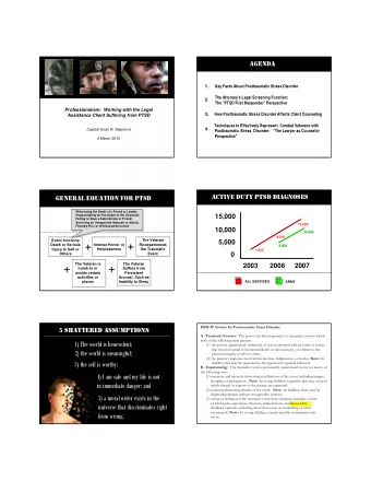 +  +  +  +  Death or Serious  Intense Horror or  Re-experiences  6,800  6,800  Injury to Self or