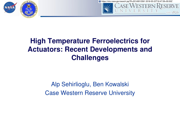 actuators recent developments and