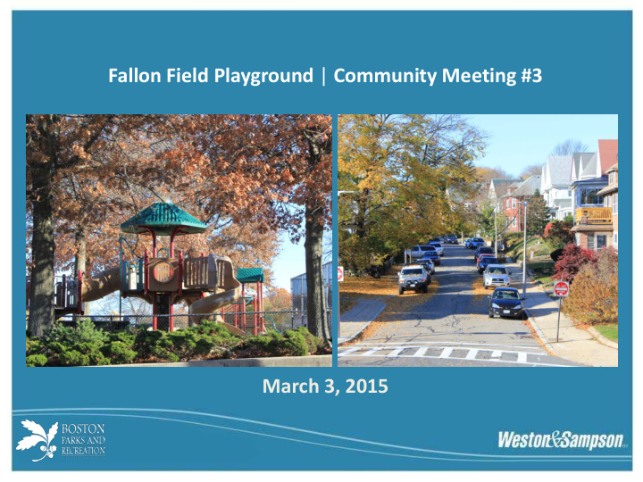 fallon field playground community meeting 3 march 3 2015